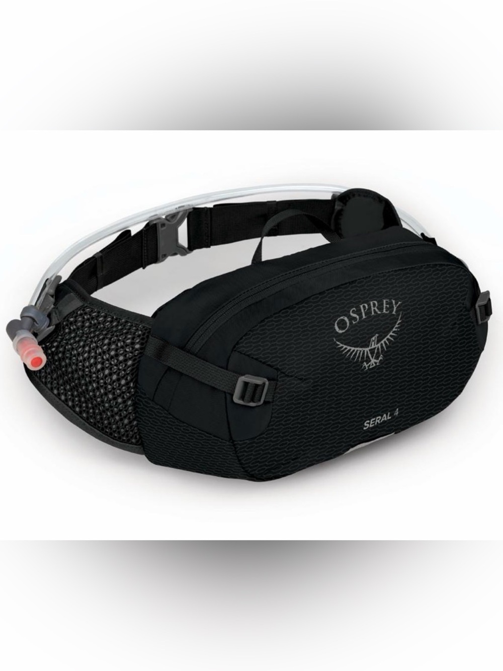 NWT- Osprey Seral 4 Black 4L
Hydration Lumbar/Hip pack (Men or Women)